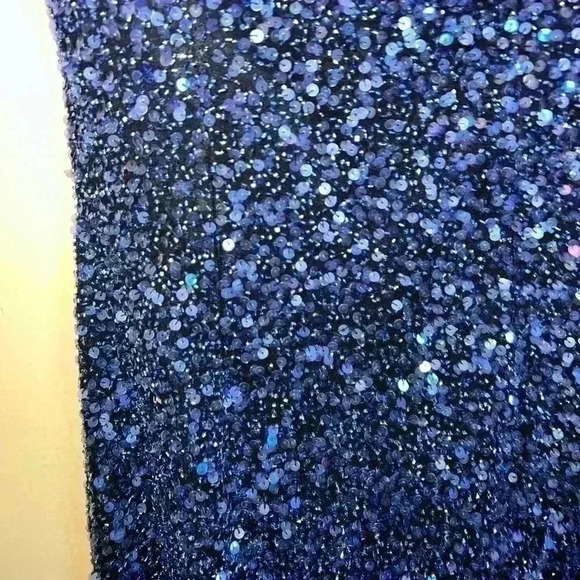 SCALA vintage SEQUINS FORMAL DRESS SMALL - Picture 6 of 16